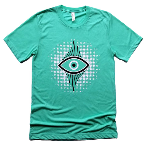Mint Evil Eye T-shirt