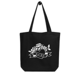 Mama Heart with Flowers Eco Tote Bag
